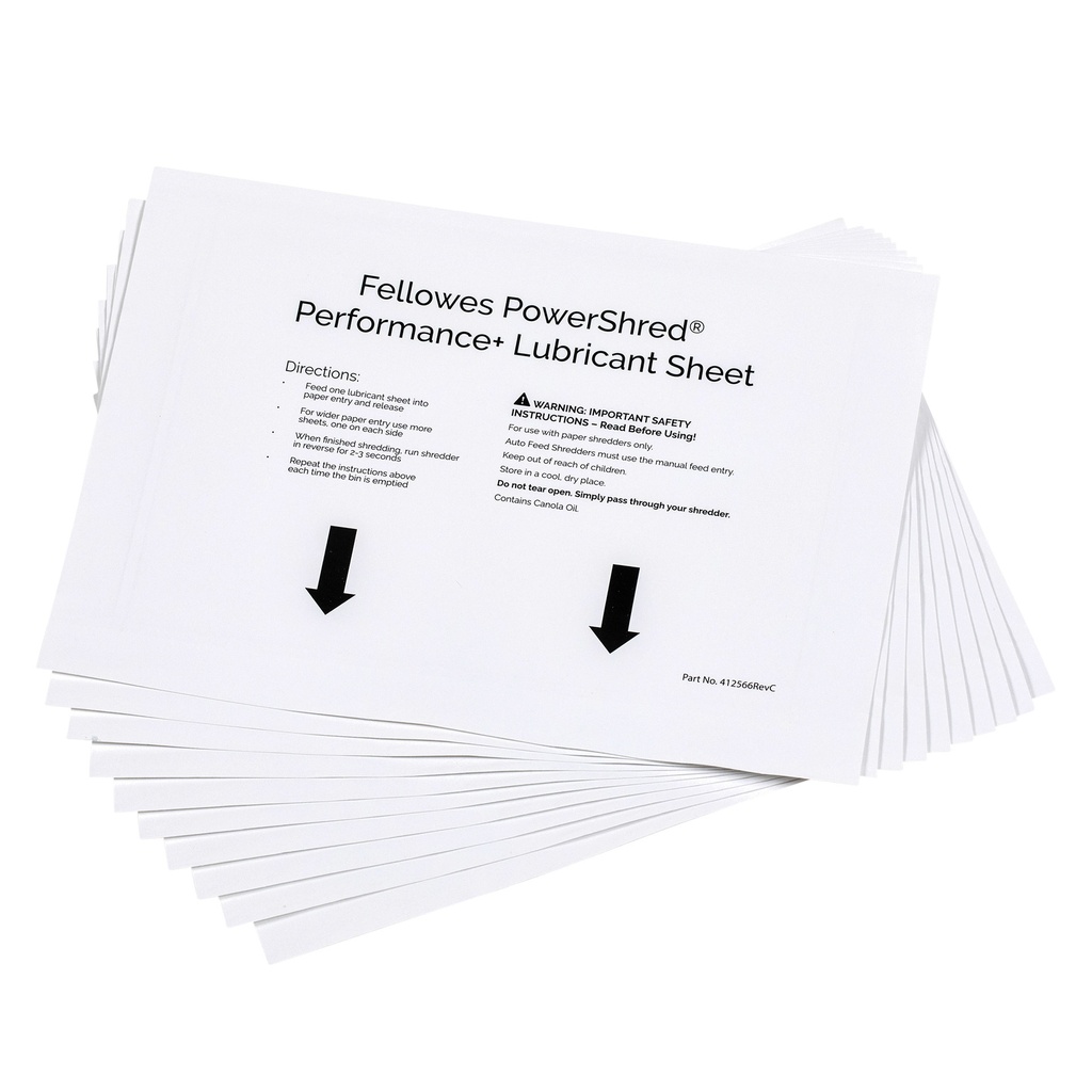 [4025601] Olievellen papiervernietiger Fellowes Performance+