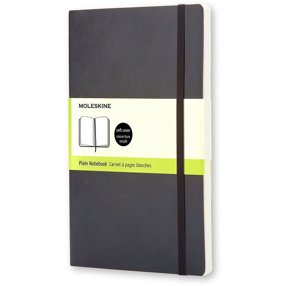 [QP613] Notitieboek Moleskine pocket 90x140mm blc sc zwart