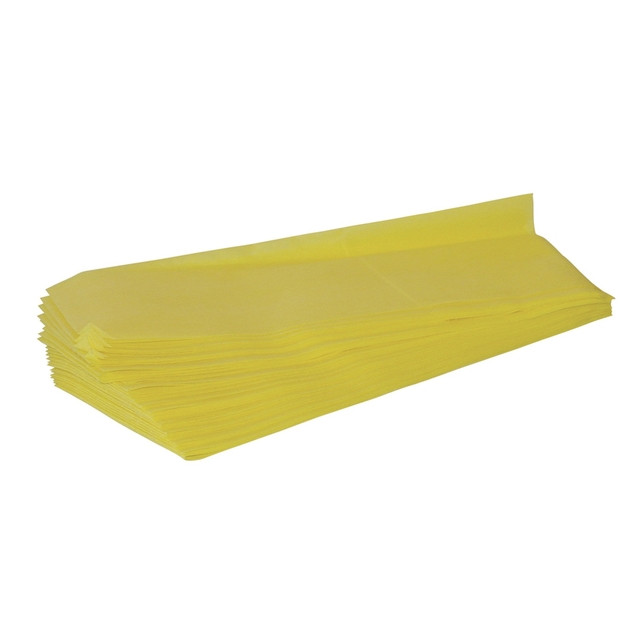 [2030256014] Stofwisdoekjes viscose 25x60cm Set À 25 geel