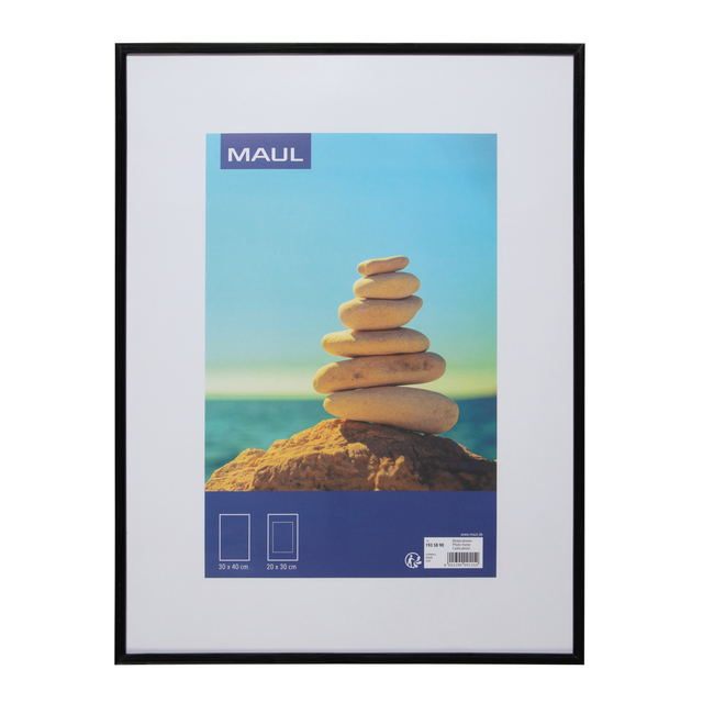 [1935890] Fotolijst MAUL art 30x40cm kunststof zwart