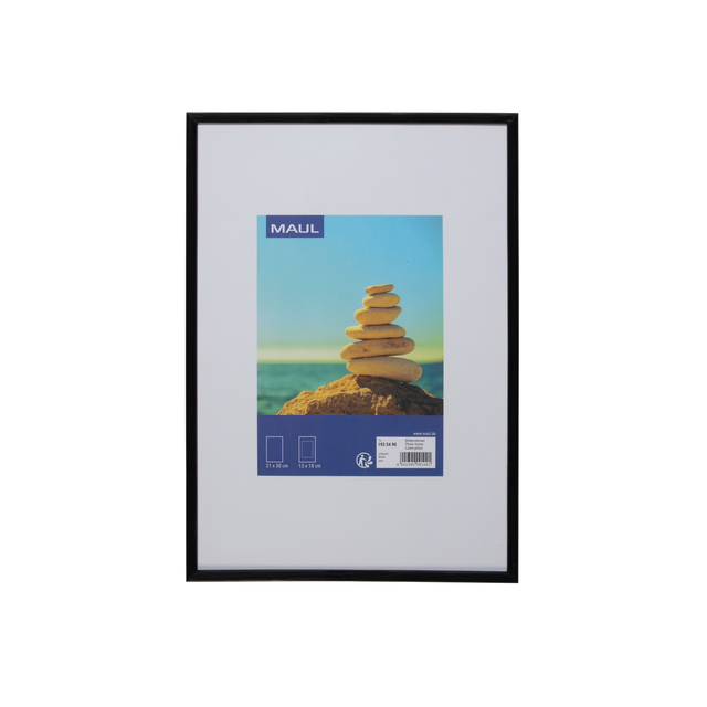 [1935490] Fotolijst MAUL art 21x30cm kunststof zwart