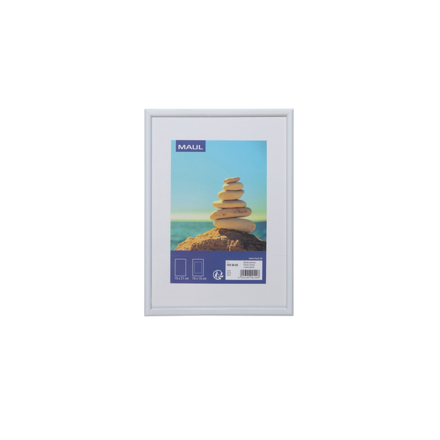 [1935002] Fotolijst MAUL art 15x21cm kunststof wit