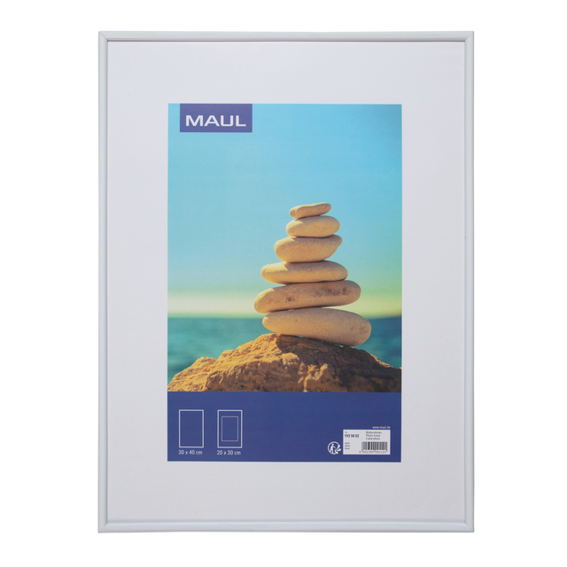 [1935802] Fotolijst MAUL art 30x40cm kunststof wit