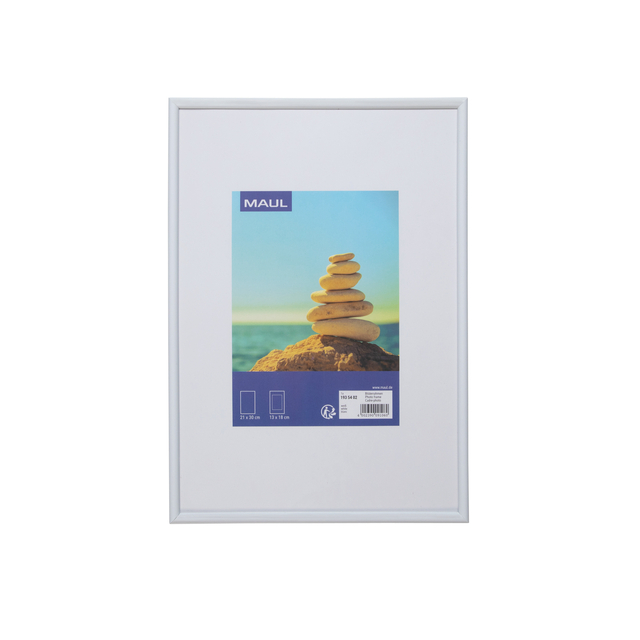 [1935402] Fotolijst MAUL art 21x30cm kunststof wit
