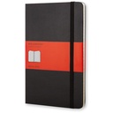 Adresboek Moleskine L 130x210mm hc lijn zwart