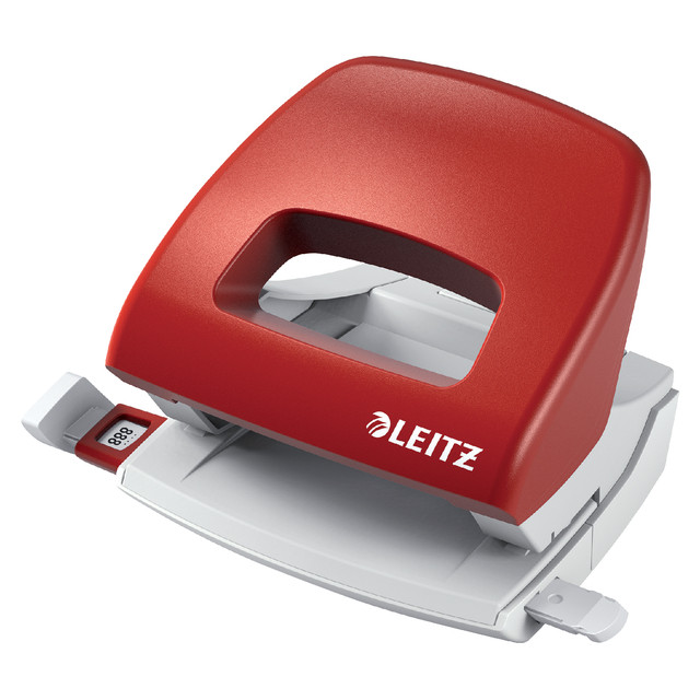 [50380025] Perforator Leitz NeXXt bureau 16 vel rood