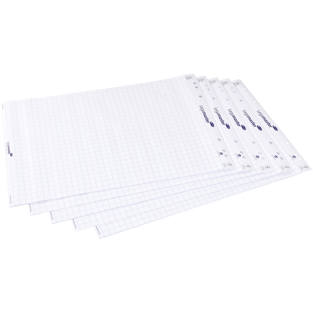 [7-156500] Flipoverpapier Legamaster ruit 20vel
