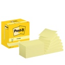 Memoblok Post-it Z-Note R350 76x127mm geel