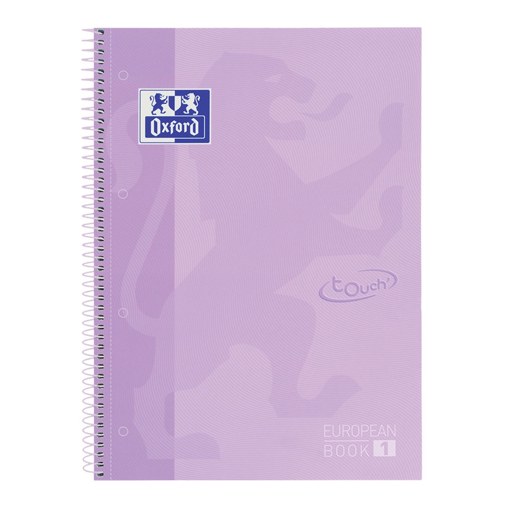 [400138325] Notitieboek Oxf touch europeanb A4+ lijn 160p pps
