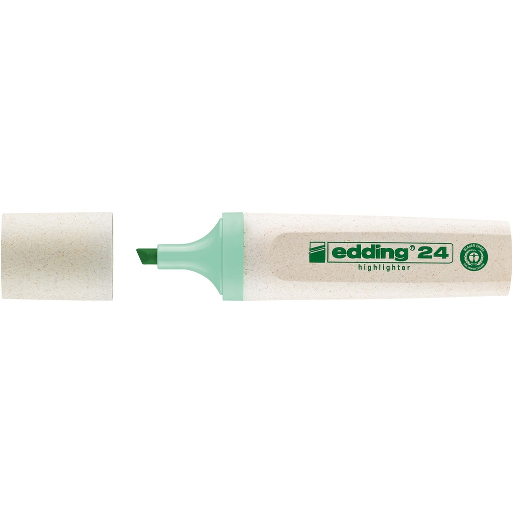 [4-24137] Markeerstift edding 24 Eco 2-5mm pastel groen