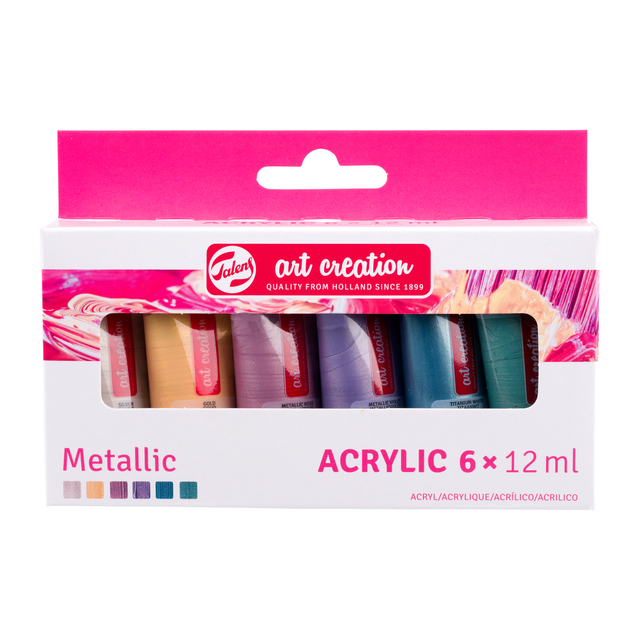Acrylverf Talens Art Creation 12 ml 6st mtl ass