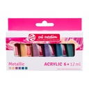 Acrylverf Talens Art Creation 12 ml 6st mtl ass