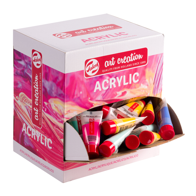 Acrylverf TAC Caribbean 12ml 100st assorti