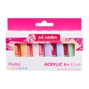 Acrylverf Talens Art Creation 12ml 6st pastel ass