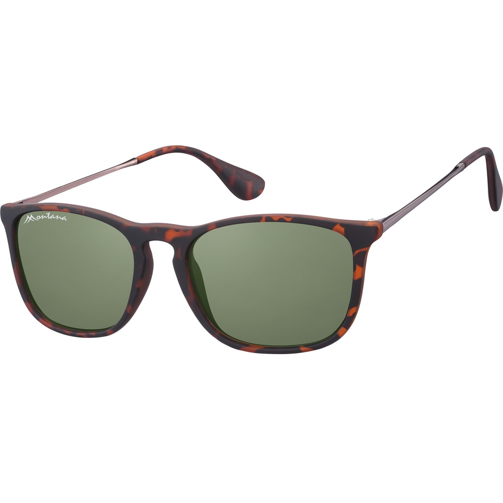 [S34D] Zonnebril Montana met groen G15 glas turtle