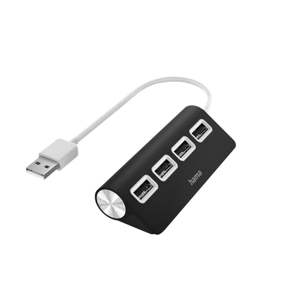 [00200119] Hub Hama 4-poorts USB 2.0 zwart
