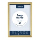 Kliklijst Europel A3 25mm goud