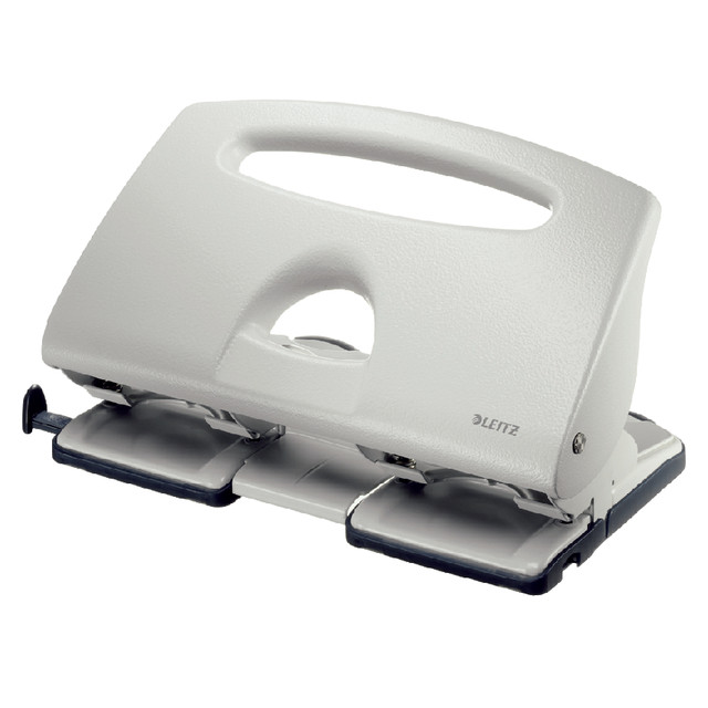 [51320085] Perforator Leitz metaal 4 gaats 40 vel grijs