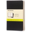 Schrift Moleskine 90x140mm blc 240pag zwart 3st