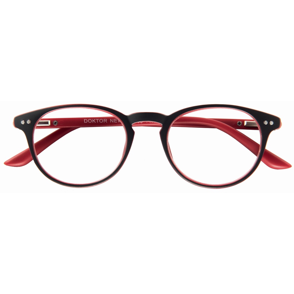 [1223696] Leesbril I Need You +2.50dpt Dokter New grijs-rood