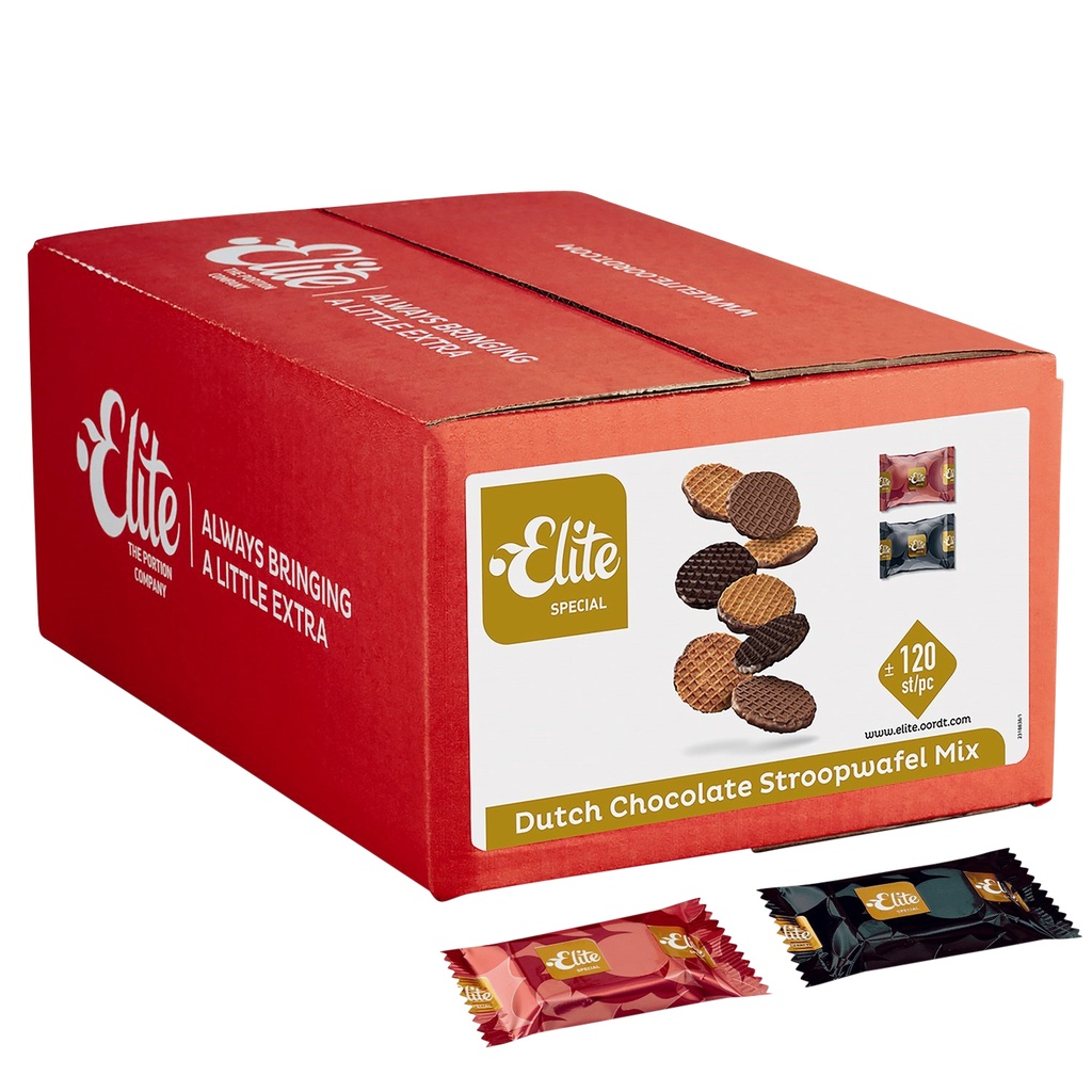 [60123823] Koekjes Elite Dutch chocolate stroopwafel mix