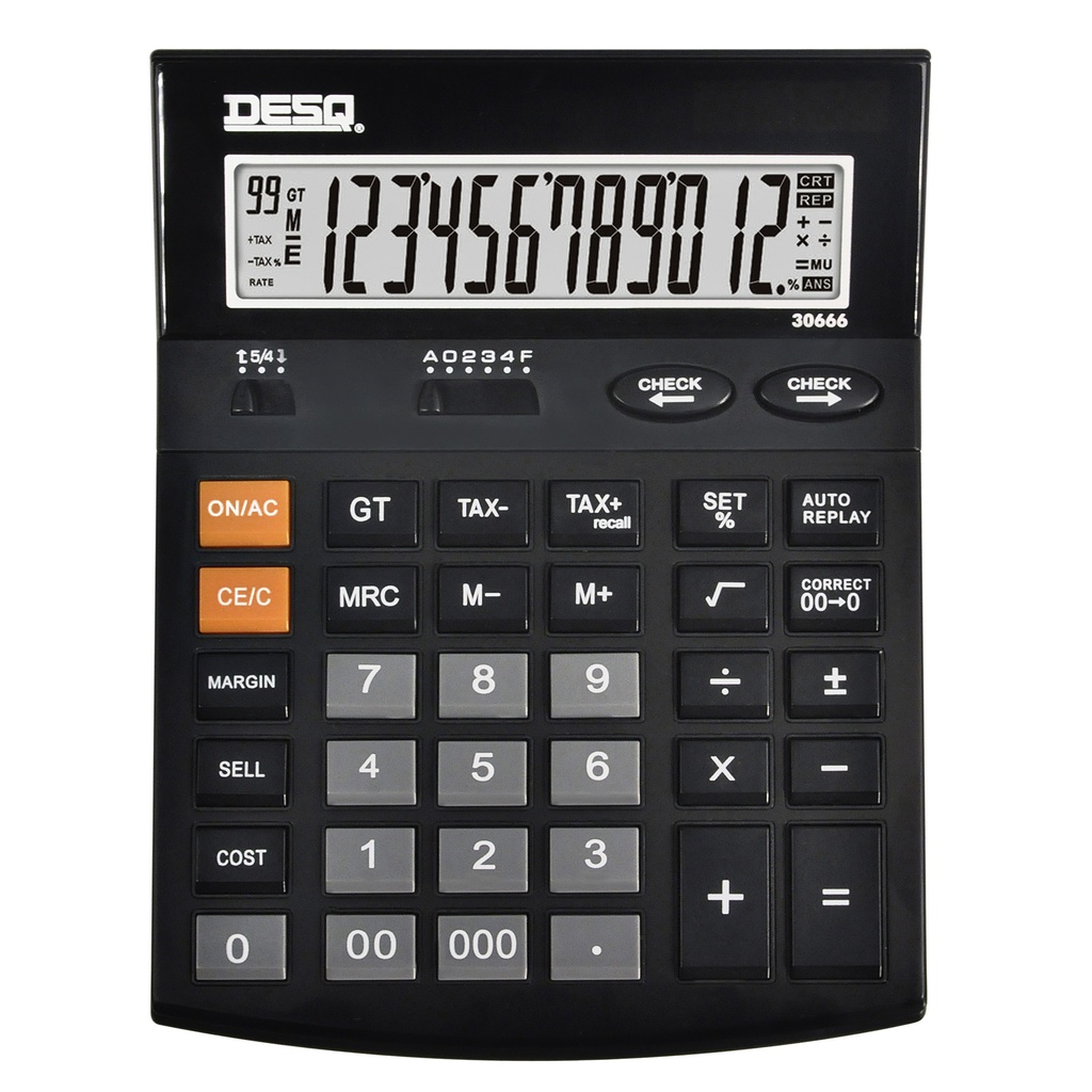 [30666] Rekenmachine Desq X-Large Check Correct