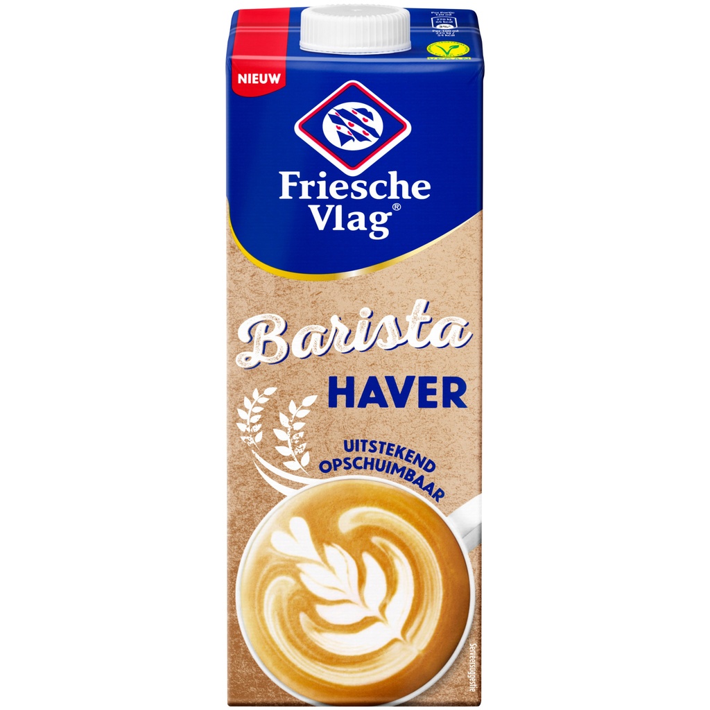 [12595] Haverdrank Friesche Vlag Barista pak 1l