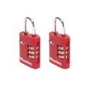 Hangslot Masterlock 3-cijfer TSA set assorti 30mm