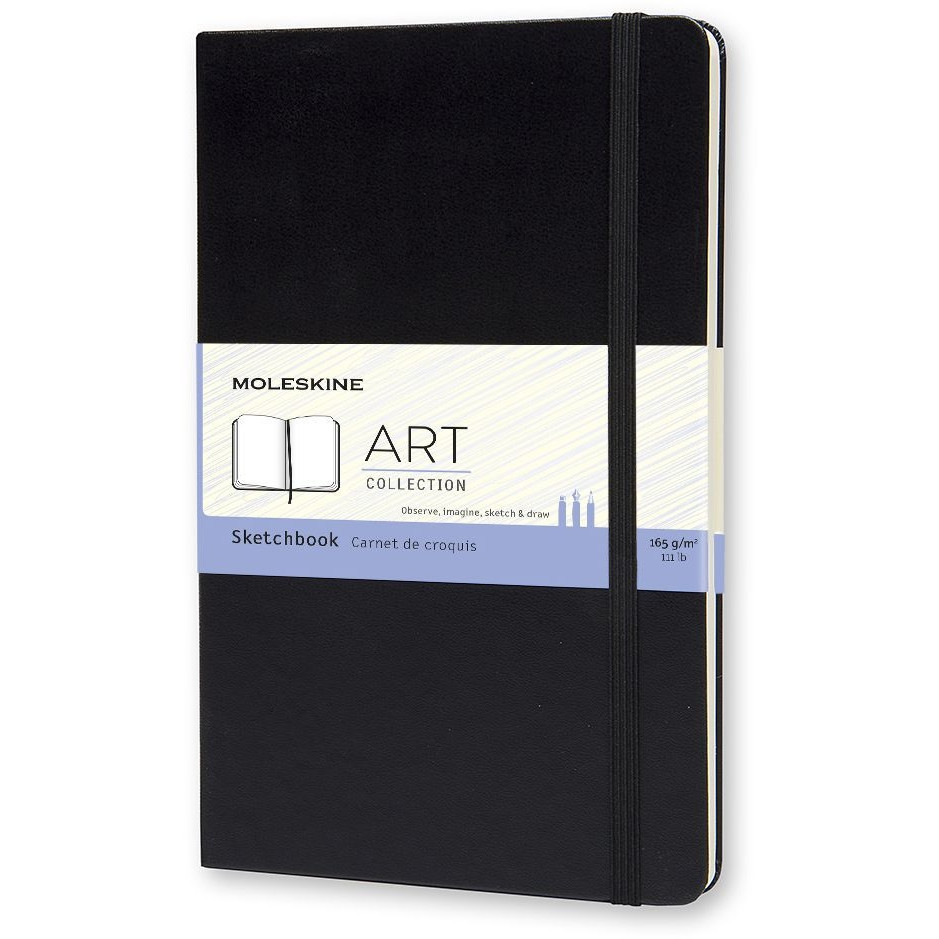 [ARTQP063] Schetsboek Moleskine large 130x210mm