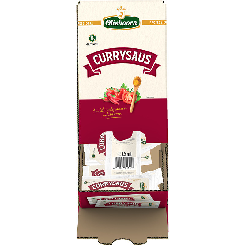 [12352] Curry Oliehoorn sachet 150x15ml