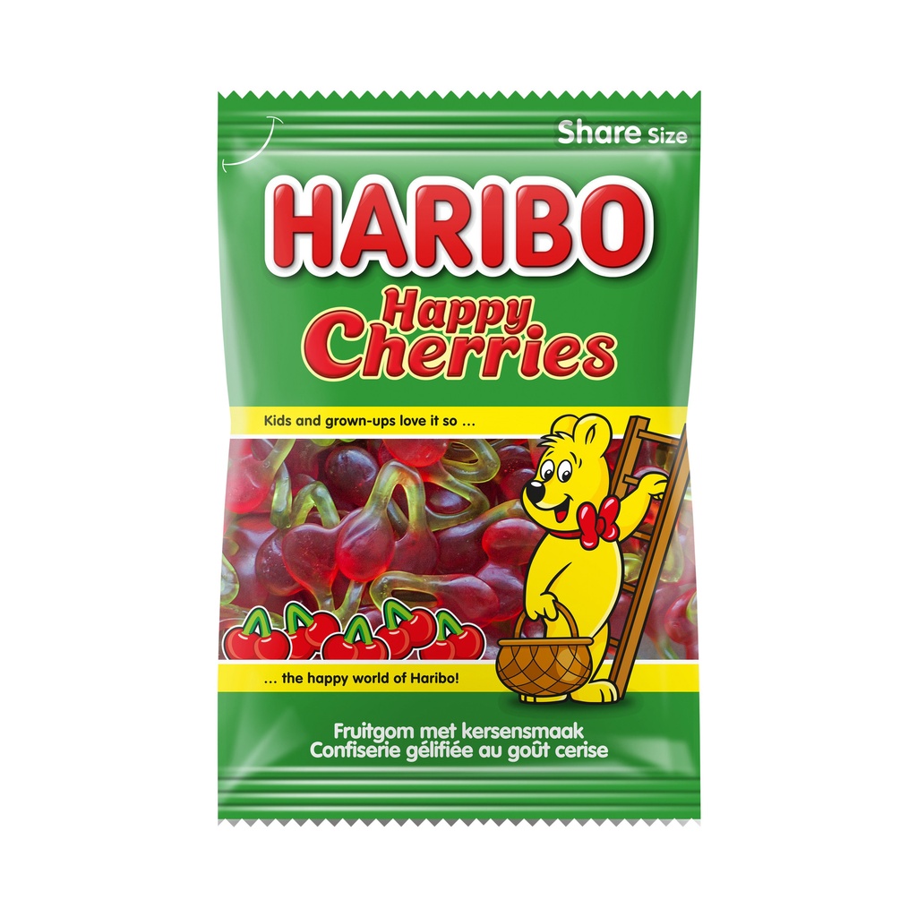 [8HB200] Snoep Haribo Kersen zak 250gr