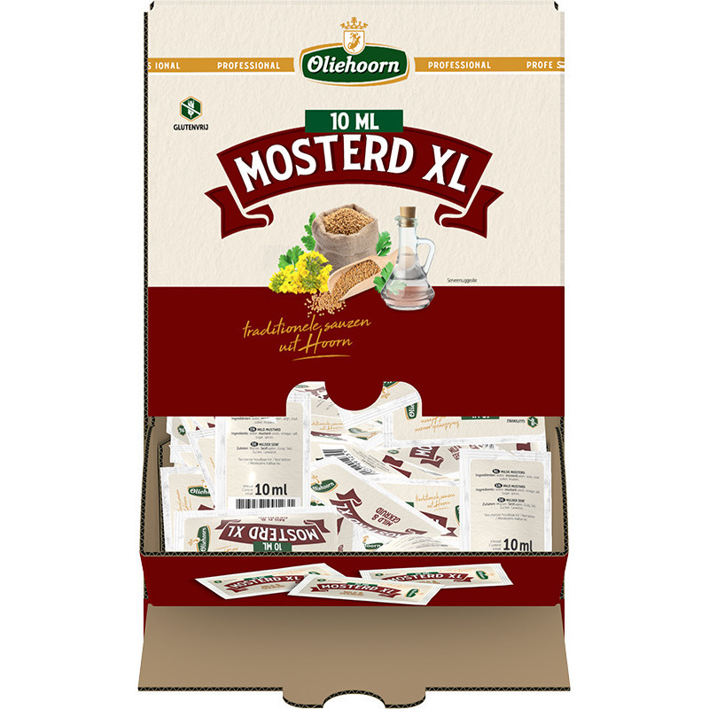 [12344] Mosterd Oliehoorn XL sachet 300X10ml