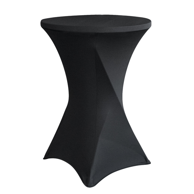 [8712603] Tafelrok BRASQ voor statafel 80cm zwart
