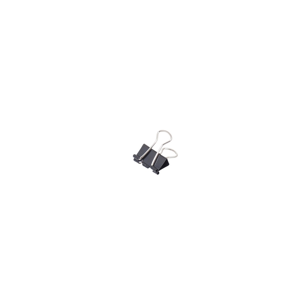 [2131390] Papierklem MAUL 213 foldback 13mm zwart 12 stuks
