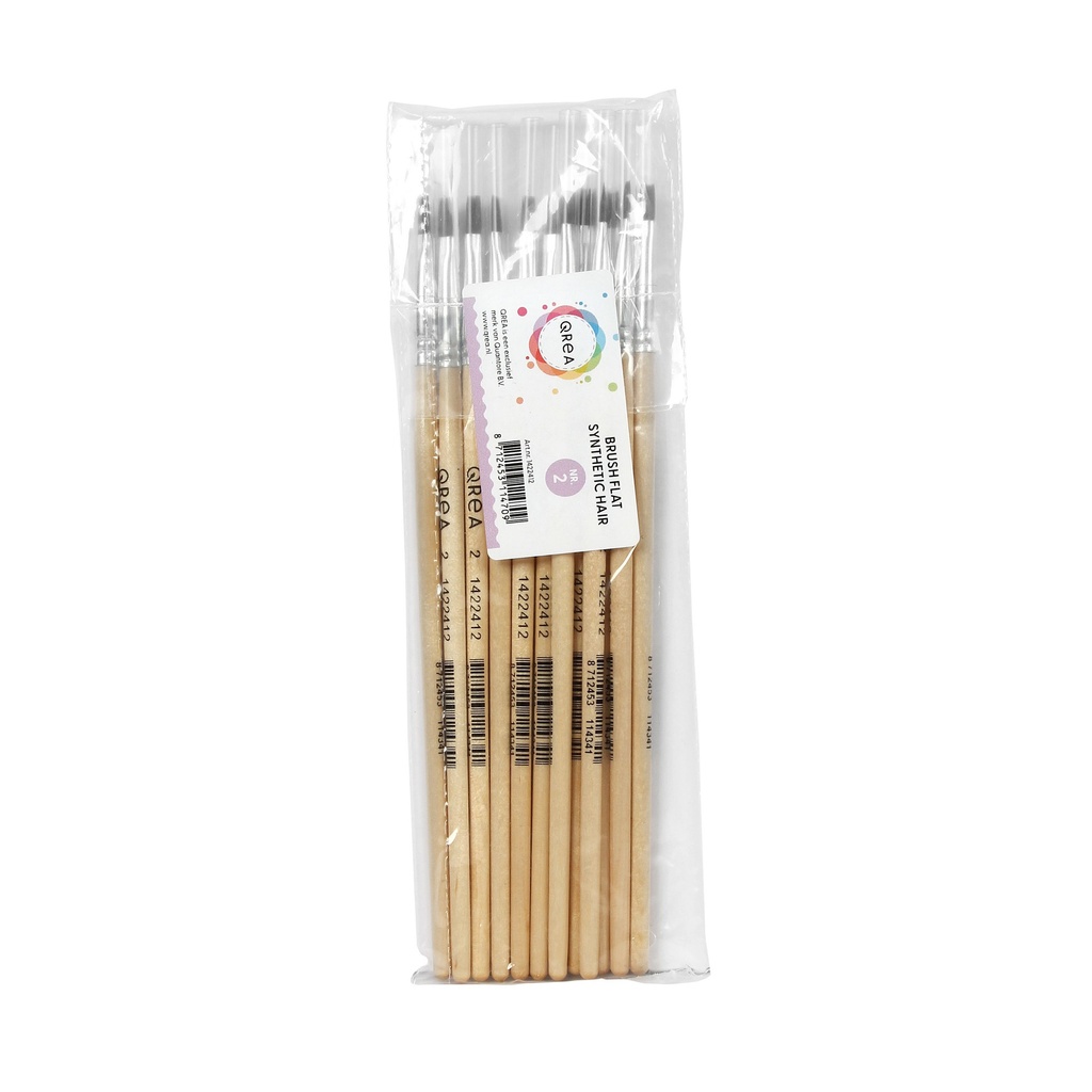 [7910 - 2] Kwast Qrea synthetisch haar nr 2