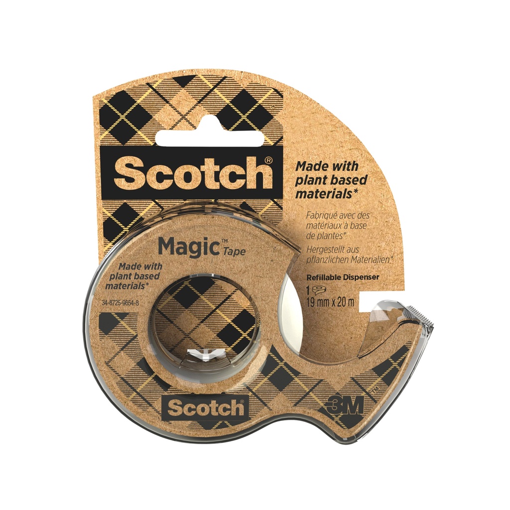 [91920D] Plakband Scotch Magic 919 19mmx20m + afroller