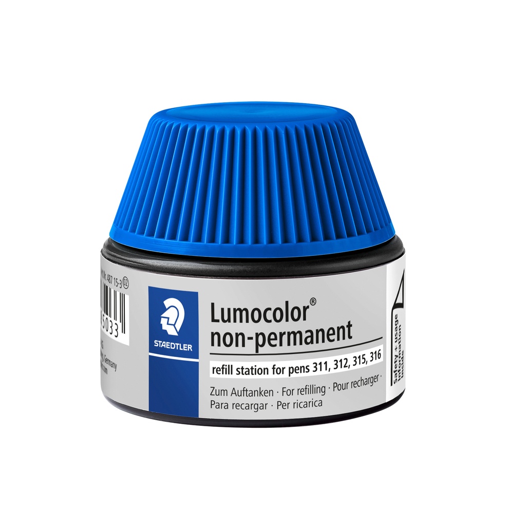 Viltstiftvulling Staedtler lumocolor non-perm. bl
