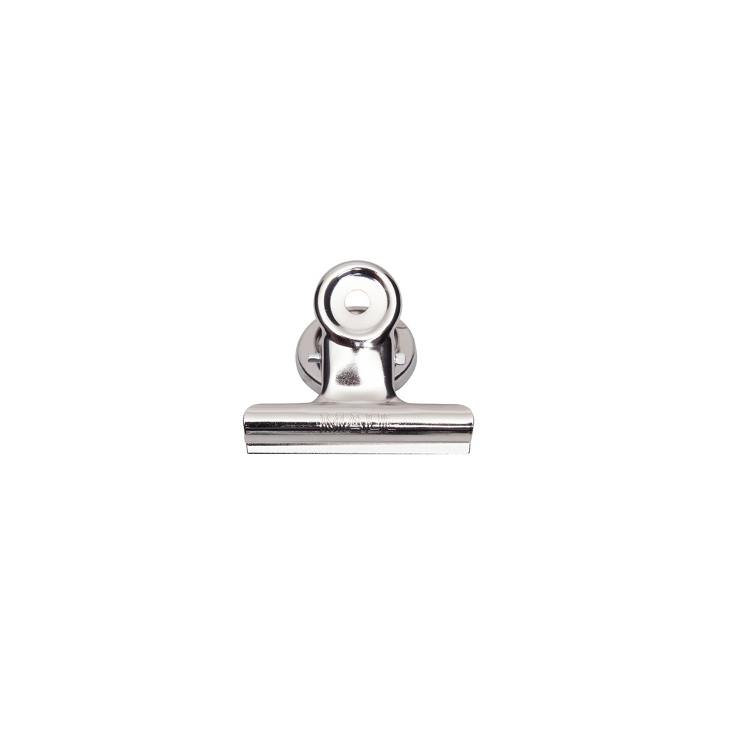 [2185096] Papierklem MAUL Bulldog magneet 52mm zilver 2st