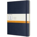 Notitieboek Moleskine XL 190x250 lijn hc sapp blue