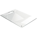 Notitiebord Nobo transparant acryl handgreep A4