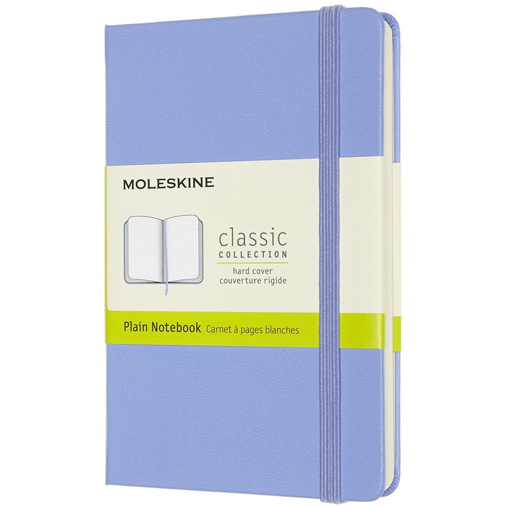 [QP012B42] Notitieboek Moleskine pocket 90x140 blc hc hydr bl