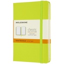 Notitieboek Moleskine pocket 90x140 ln hc lem gn