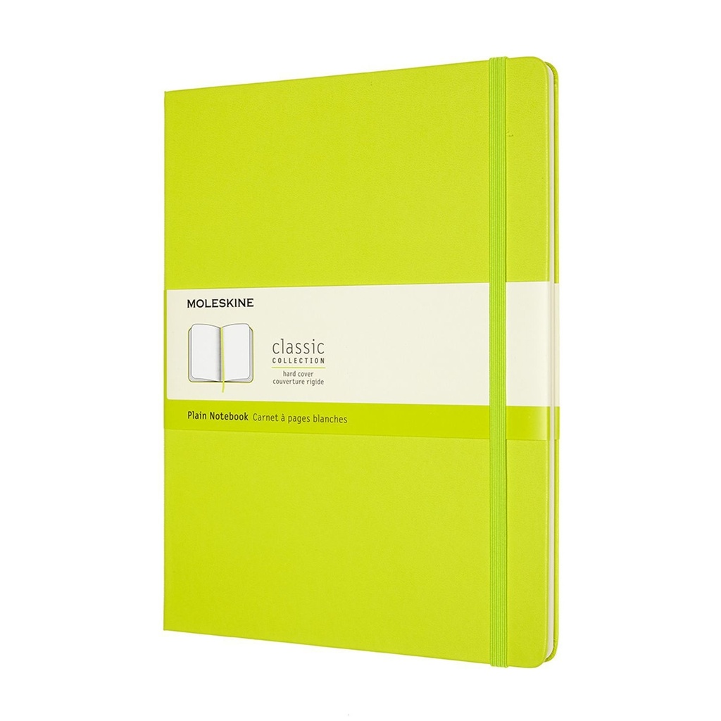 [QP092C2] Notitieboek Moleskine XL 190x250 blc hc lem gn