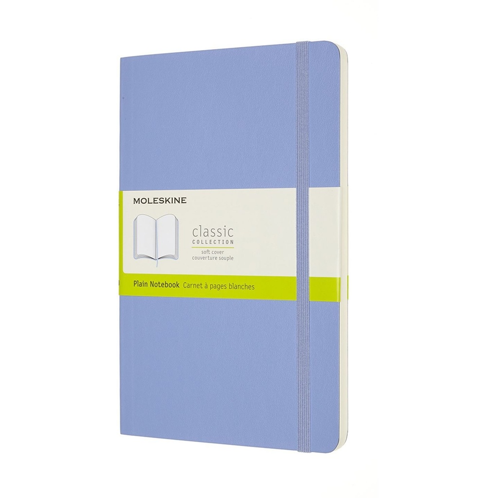 [QP618B42] Notitieboek Moleskine large 130x210 blc sc hydr bl
