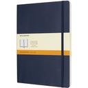 Notitieboek Moleskine XL 190x250 ln sc sapp bl