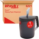 Poetspapierdispenser WypAll L10 draagbaar zwart