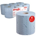 Poetspapier WypAll L10 1laags 630 vel blauw