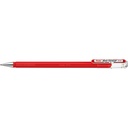 Gelschrijver Pentel K110 Mattehop M rood