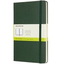 Notitieboek Moleskine L 130x210mm blanco hc green