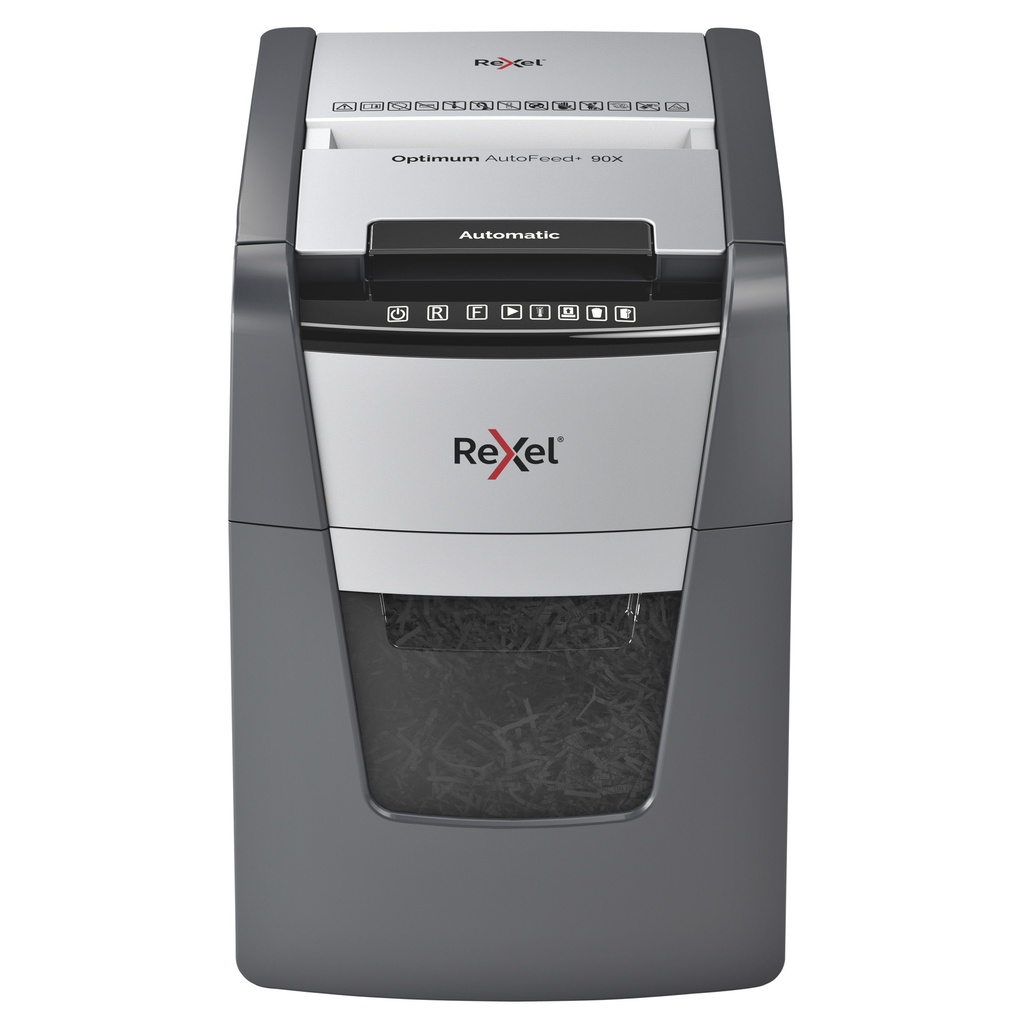 [2020090XEU] Papiervernietiger Rexel Optimum Auto 90X 4x28mm